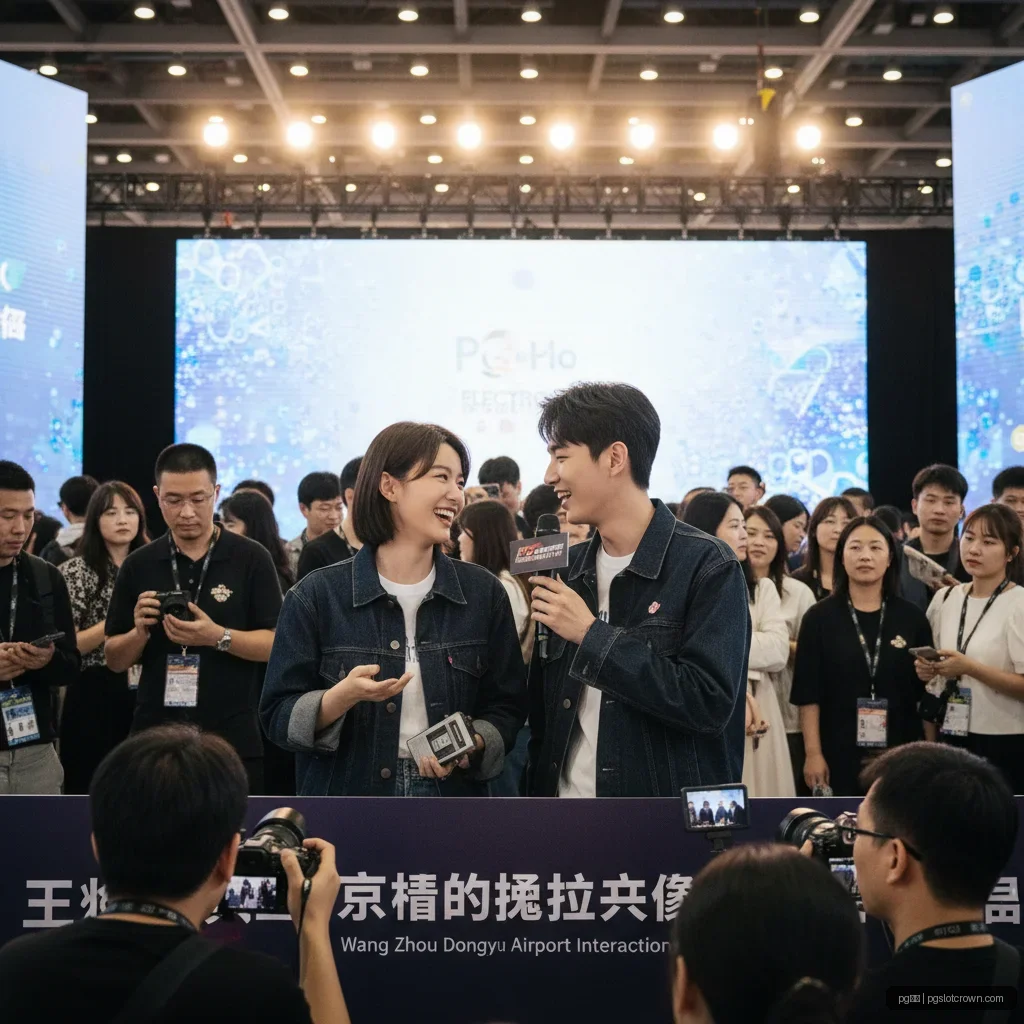 王一博周冬雨机场互动引热议，网友猜测关系走向